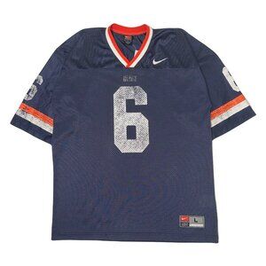 Vintage Nike University of Illinois #6 NCAA Football Jersey L